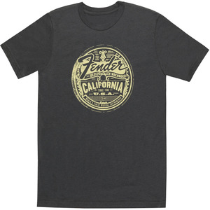 Футболка Fender T-Shirt Medallion Men'S Gray L (9129002506) Зображення