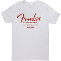 Футболка Fender T-Shirt Electric Instruments Men'S White L (9129005506) Изображение