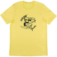 Футболка Fender T-Shirt Cyclon Yellow Xl (9133903606) Зображення