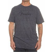 Футболка Fender T-Shirt Spaghetti Logo Men'S Grey M (9193010512) Зображення