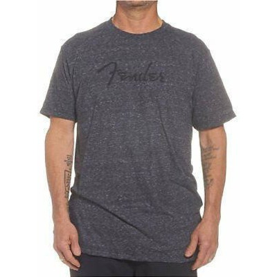 Футболка Fender T-Shirt Spaghetti Logo Men'S Grey Xl (9193010514) Изображение