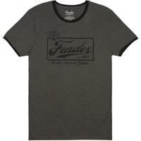 Футболка Fender T-Shirt Beer Label Men'S Gray/Black L (9193010543) Зображення