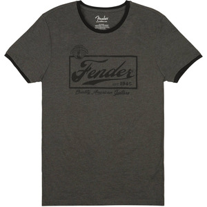 Футболка Fender T-Shirt Beer Label Men'S Gray/Black L (9193010543) Зображення