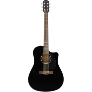 Електроакустична гітара Fender CD-60SCE Black (961704006) Зображення