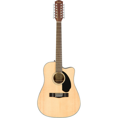 Электроакустическая гитара Fender CD-60SCE-12 Natural (961707021) Изображение