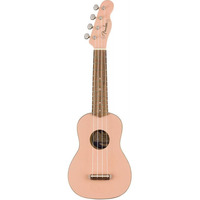 Укулеле Fender Ukulele Venice Soprano Shell Pink Wn Изображение