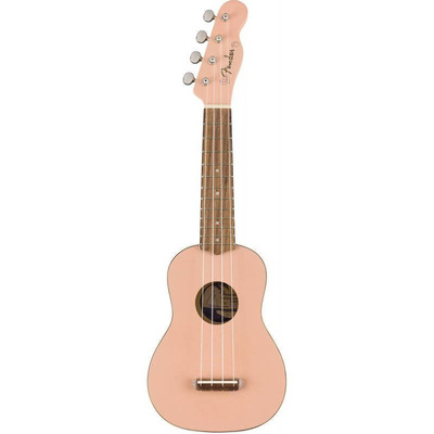 Укулеле Fender Ukulele Venice Soprano Shell Pink Wn Изображение