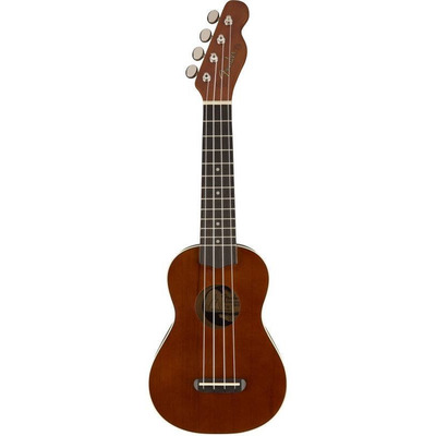 Укулеле Fender Ukulele Venice Soprano Natural Wn Изображение