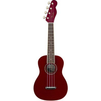 Укулеле Fender Ukulele Zuma Concert Candy Apple Red (971630009) Изображение