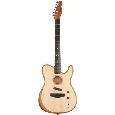 Полуакустическая электрогитара Fender American Acoustasonic Telecaster Natural (972013221) Изображение