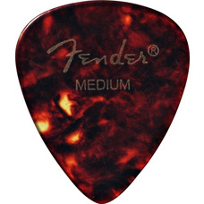 Медіатор Fender 351 Classic Celluloid Shell Medium (980351300) Зображення