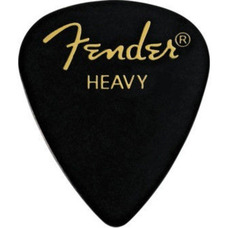 Медіатор Fender 351 Shape Black H 1 Gross Зображення