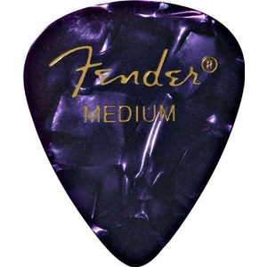 Набор медиаторов Fender 351 Premium Celluloid Purple Moto Medium (980351876) Изображение