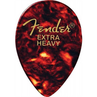 Медіатор Fender 358 Shape Pick Shell Extra Heavy (980358600) Зображення