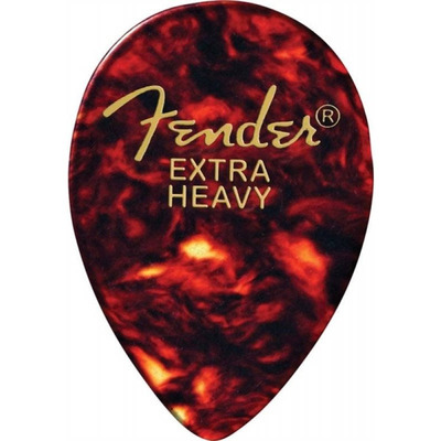 Медіатор Fender 358 Shape Pick Shell Extra Heavy (980358600) Зображення