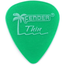 Набор медиаторов Fender 351 Surf Green T (981351757) Изображение