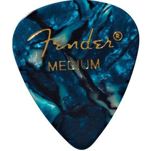 Медіатор Fender 351 Shape Premium Picks Ocean Turquoise Medium Зображення
