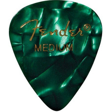 Медіатор Fender 351 Shape Premium Picks Green Moto Medium (982351371) Зображення