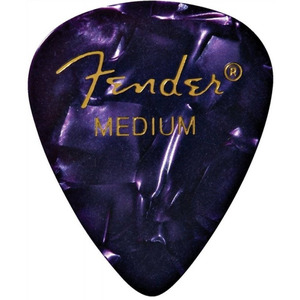 Медіатор Fender 351 Shape Premium Picks Medium Purple Moto (982351376) Зображення