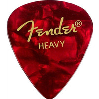 Медіатор Fender 351 Shape Premium Picks Red Moto Heavy (982351509) Зображення