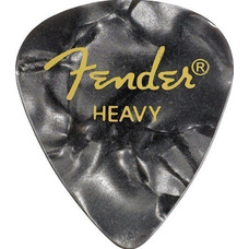 Медіатор Fender 351 Shape Premium Picks Black Moto Heavy (982351543) Зображення