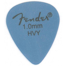 Медіатор Fender 351 Matte Delrin Blue H (987351500) Зображення