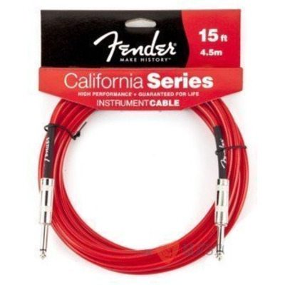 Інструментальний кабель Fender California Instrument Cable 15 Car (990515009) Зображення