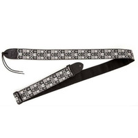 Гитарный ремень Fender 2" Festival Hootenanny Strap Grey/Black (990614002) Изображение