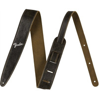 Ремінь для гітари Fender 2' Distressed Leather Strap Black (990628006) Зображення