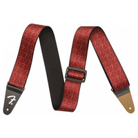 Ремінь гітарний Fender 2' Icon Strap Tele Burgundy (990648002) Зображення
