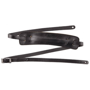 Гітарний ремінь Fender Deluxe Vintage Strap Super Deluxe Black (990664006) Зображення
