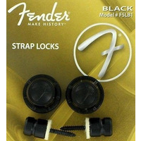 Кріплення гітарного ременя Fender Strap Locks Black Pair Fslb1 (990818301) Зображення