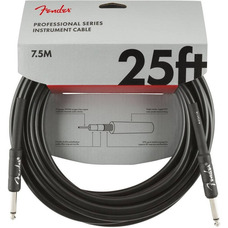 Кабель інструментальний Fender Cable Proffesional Series 25' Black (990820016) Зображення