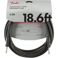 Кабель інструментальний Fender Cable Professional Series 18.6' Black (990820020) Зображення