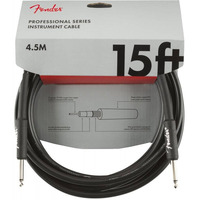 Кабель інструментальний Fender Cable Professional Series 15' Black Зображення