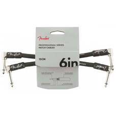 Інструментальні патч-кабелі Fender Cable Professional Series 6" Patches (Pair) Black (990820023) Зображення