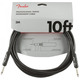 Кабель инструментальный Fender Cable Professional Series 10' Black Изображение