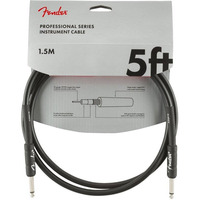 Кабель инструментальный Fender Cable Professional Series 5' Black Изображение
