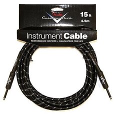 Інструментальний кабель Fender Custom Shop Cable 15 Black Tweed (990820051) Зображення