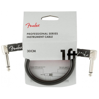 Кабель інструментальний Fender Cable Professional Series 1' Black (990820057) Зображення