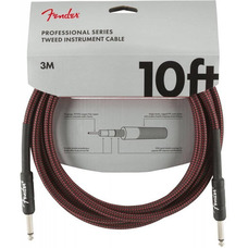 Кабель інструментальний Fender Cable Professional Series 10' Red Tweed Зображення