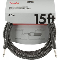 Кабель інструментальний Fender Cable Professional Series 15' Grey Tweed (990820065) Зображення