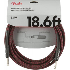 Кабель інструментальний Fender Cable Professional Series 18.6' Red Tweed (990820067) Зображення