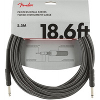 Кабель инструментальный Fender Cable Professional Series 18.6' Grey Tweed (990820068) Изображение