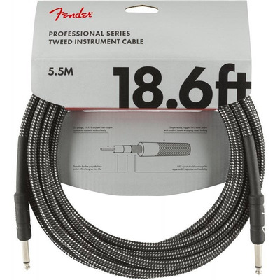 Кабель инструментальный Fender Cable Professional Series 18.6' Grey Tweed (990820068) Изображение