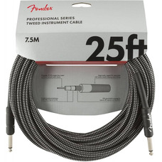 Кабель інструментальний Fender Cable Proffesional Series 25' Grey Tweed (990820071) Зображення