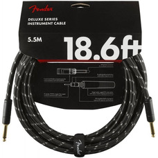 Кабель інструментальний Fender Cable Deluxe Series 18.6' Black Tweed (990820080) Зображення