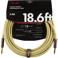 Кабель інструментальний Fender Cable Deluxe Series 18.6' Tweed (990820081) Зображення