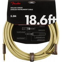 Кабель інструментальний Fender Cable Deluxe Series 18.6' Angled Tweed (990820082) Зображення