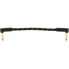 Інструментальні патч-кабелі Fender Cable Deluxe Series 6" Patches (Pair) Black Tweed (990820087) Зображення